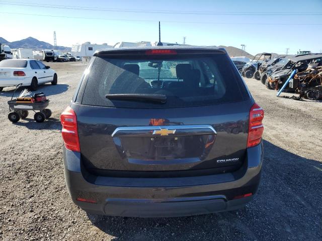 2GNALBEK2G6206009 - 2016 CHEVROLET EQUINOX LS GRAY photo 6