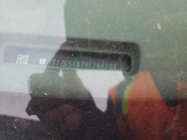 1G1ZC5EB7AF166108 - 2010 CHEVROLET MALIBU 1LT BLUE photo 12
