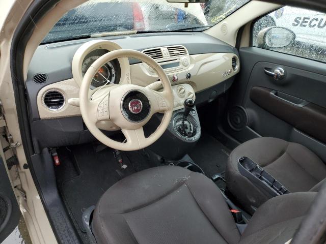 3C3CFFDR9CT188990 - 2012 FIAT 500 POP BEIGE photo 8