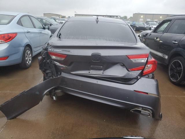 1HGCV2F59JA014862 - 2018 HONDA ACCORD EXL CHARCOAL photo 6