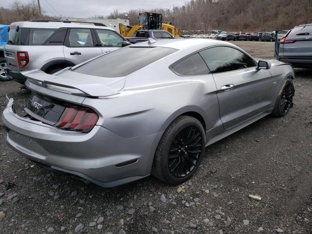 1FA6P8CF9M5126022 - 2021 FORD MUSTANG GT SILVER photo 3