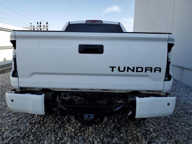 5TFUY5F17KX784548 - 2019 TOYOTA TUNDRA DOUBLE CAB SR/SR5 WHITE photo 6
