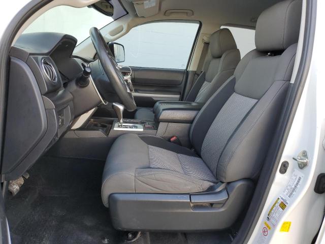 5TFUY5F17KX784548 - 2019 TOYOTA TUNDRA DOUBLE CAB SR/SR5 WHITE photo 7