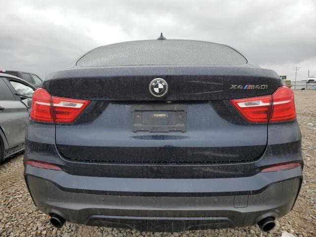 5UXXW7C58J0W64432 - 2018 BMW X4 XDRIVEM40I BLACK photo 6