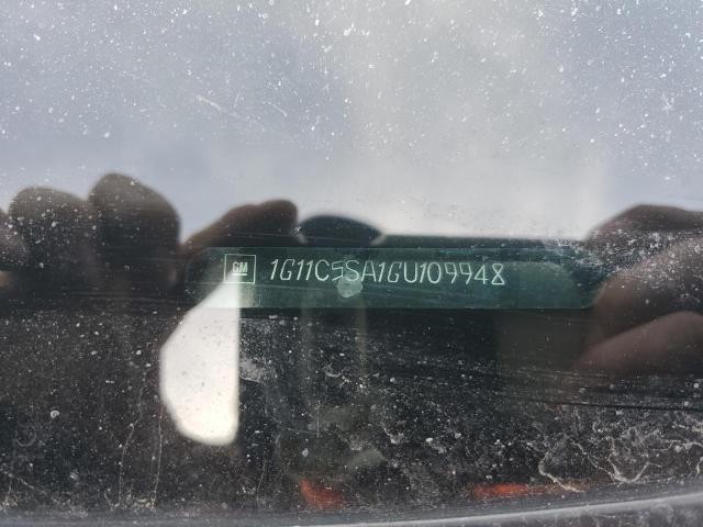 1G11C5SA1GU109948 - 2016 CHEVROLET MALIBU LIM LT GRAY photo 12