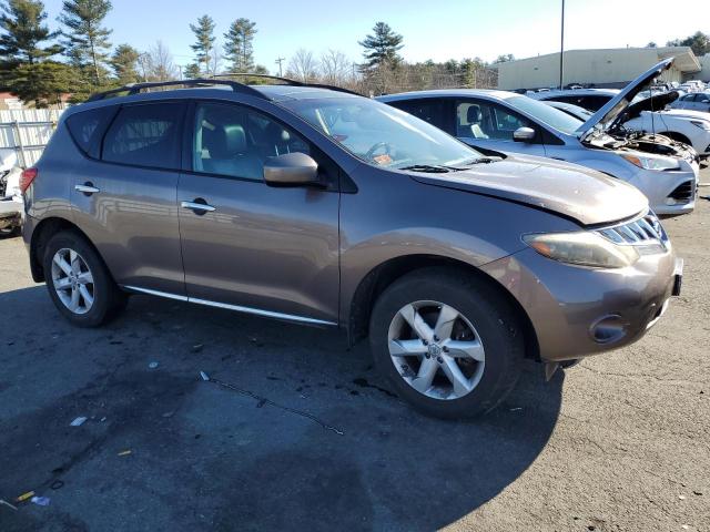 JN8AZ18W69W144742 - 2009 NISSAN MURANO S BROWN photo 4