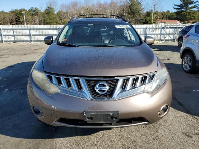 JN8AZ18W69W144742 - 2009 NISSAN MURANO S BROWN photo 5