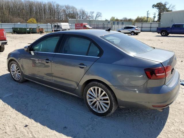 3VWL17AJ8GM309956 - 2016 VOLKSWAGEN JETTA SEL GRAY photo 2