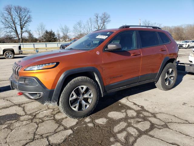 1C4PJMBS6FW728719 - 2015 JEEP CHEROKEE TRAILHAWK ORANGE photo 1