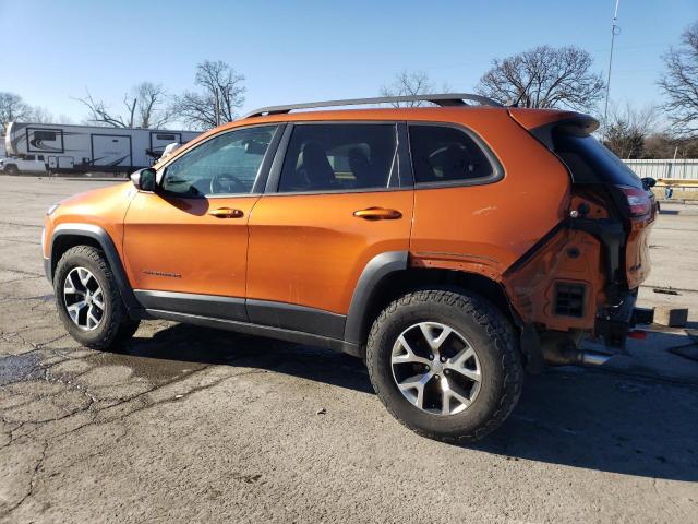 1C4PJMBS6FW728719 - 2015 JEEP CHEROKEE TRAILHAWK ORANGE photo 2