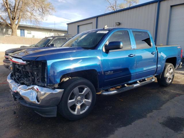 3GCUKREC2JG203553 - 2018 CHEVROLET SILVERADO K1500 LT BLUE photo 1