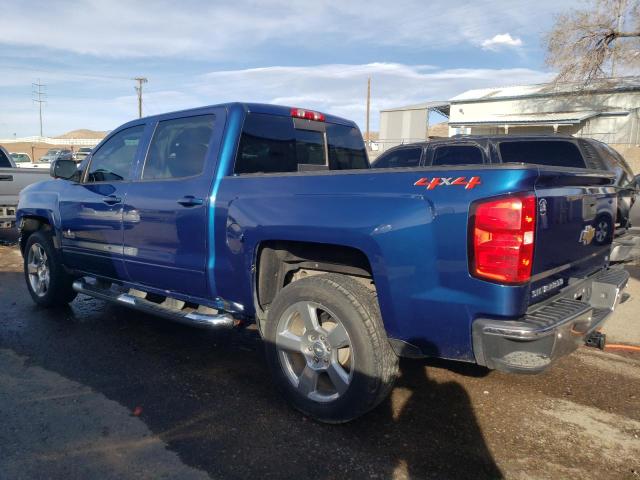 3GCUKREC2JG203553 - 2018 CHEVROLET SILVERADO K1500 LT BLUE photo 2