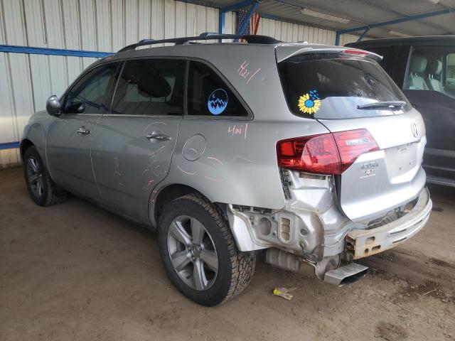 2HNYD2H27BH516647 - 2011 ACURA MDX SILVER photo 2