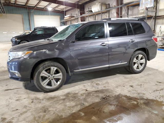 5TDYK3EH4DS100456 - 2013 TOYOTA HIGHLANDER LIMITED GRAY photo 1