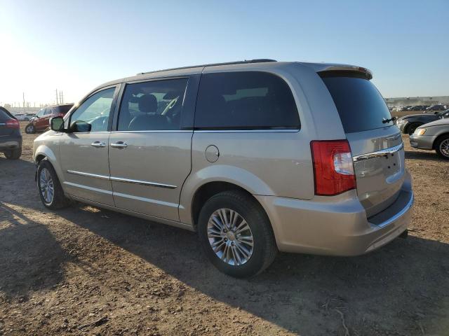 2C4RC1CG2FR525377 - 2015 CHRYSLER TOWN & COU TOURING L TAN photo 2