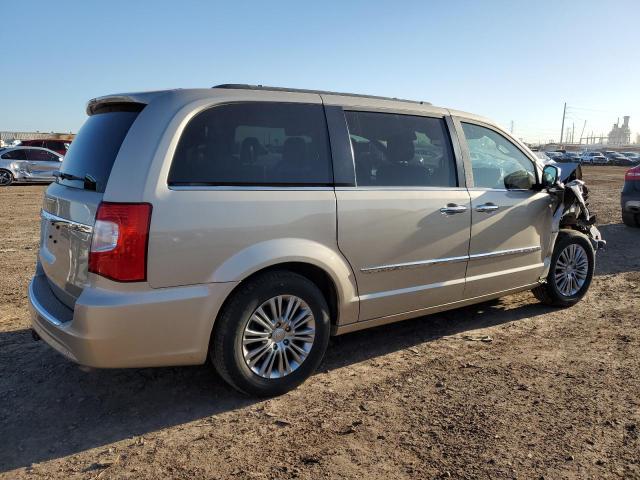 2C4RC1CG2FR525377 - 2015 CHRYSLER TOWN & COU TOURING L TAN photo 3