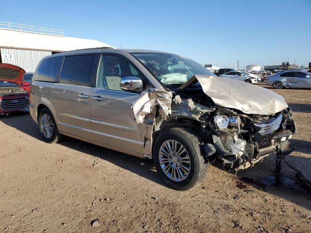 2C4RC1CG2FR525377 - 2015 CHRYSLER TOWN & COU TOURING L TAN photo 4