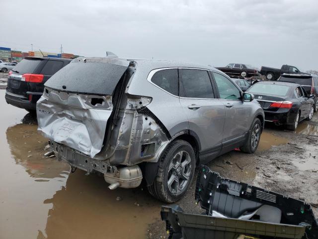 5J6RW1H83KL000172 - 2019 HONDA CR-V EXL SILVER photo 3