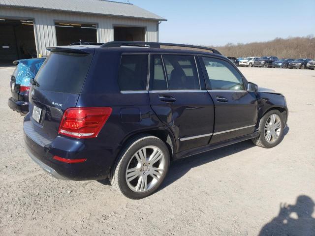 WDCGG8JB3EG328403 - 2014 MERCEDES-BENZ GLK 350 4MATIC BLUE photo 3