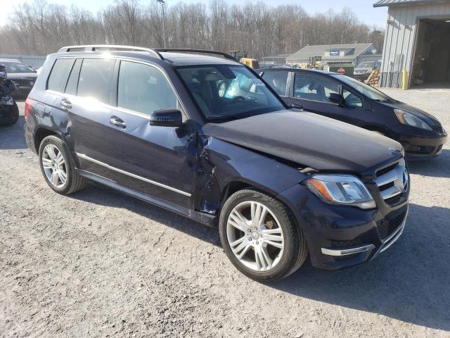 WDCGG8JB3EG328403 - 2014 MERCEDES-BENZ GLK 350 4MATIC BLUE photo 4