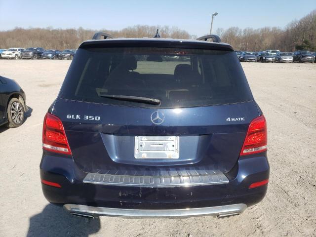 WDCGG8JB3EG328403 - 2014 MERCEDES-BENZ GLK 350 4MATIC BLUE photo 6