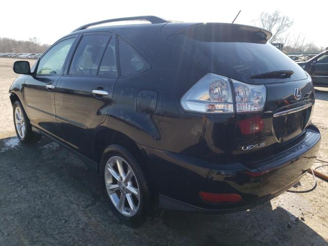 2T2HK31U48C064264 - 2008 LEXUS RX 350 BLACK photo 2