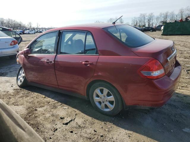 3N1BC1AP1BL415869 - 2011 NISSAN VERSA S RED photo 2