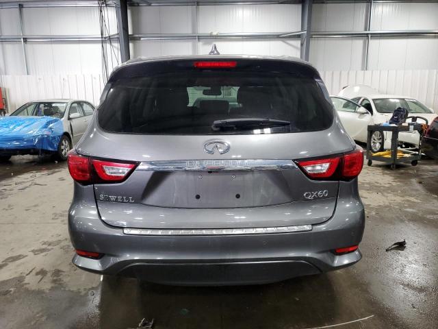 5N1DL0MN8HC530608 - 2017 INFINITI QX60 GRAY photo 6