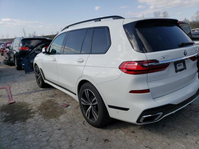 5UXCW2C59KL089355 - 2019 BMW X7 XDRIVE40I WHITE photo 2