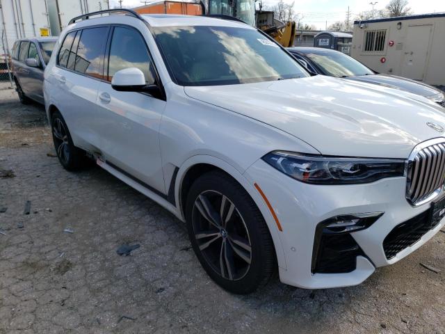 5UXCW2C59KL089355 - 2019 BMW X7 XDRIVE40I WHITE photo 4