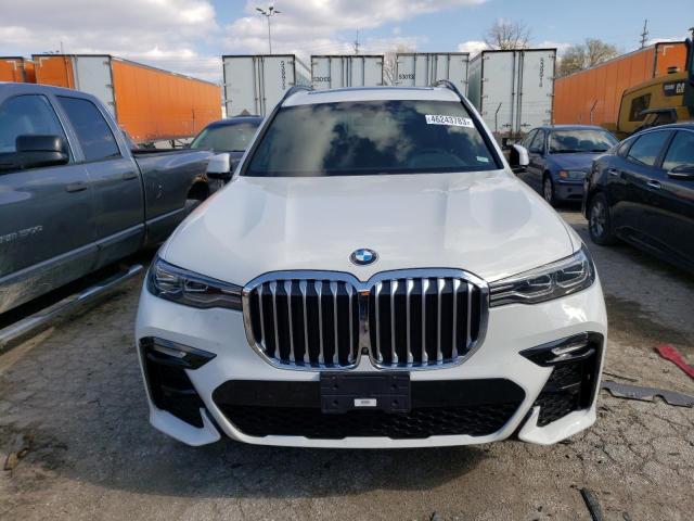 5UXCW2C59KL089355 - 2019 BMW X7 XDRIVE40I WHITE photo 5