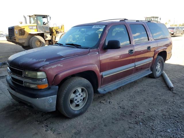 1GNEC16Z92J331611 - 2002 CHEVROLET SUBURBAN C1500 MAROON photo 1