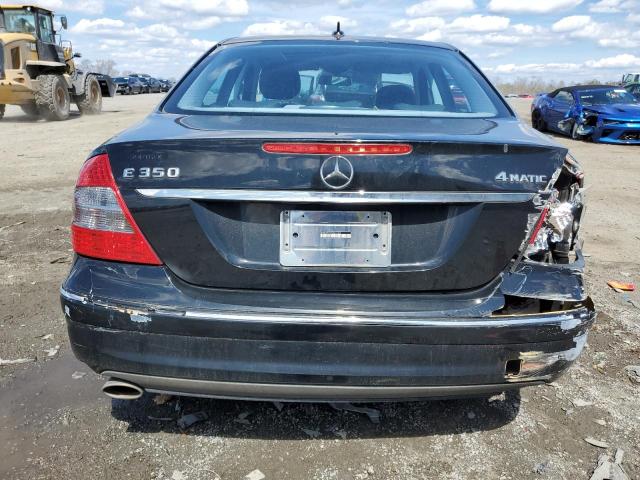 WDBUF87X49B415405 - 2009 MERCEDES-BENZ E 350 4MATIC BLACK photo 6