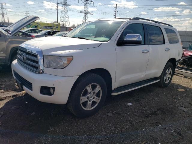 5TDBY68A58S022800 - 2008 TOYOTA SEQUOIA LIMITED WHITE photo 1