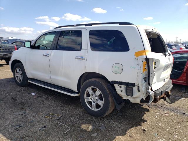 5TDBY68A58S022800 - 2008 TOYOTA SEQUOIA LIMITED WHITE photo 2