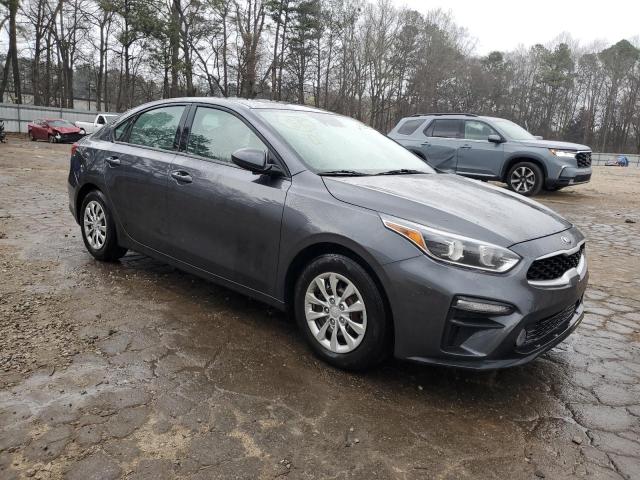 3KPF24AD7KE129876 - 2019 KIA FORTE FE GRAY photo 4