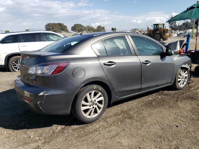 JM1BL1WP6D1795047 - 2013 MAZDA 3 I GRAY photo 3