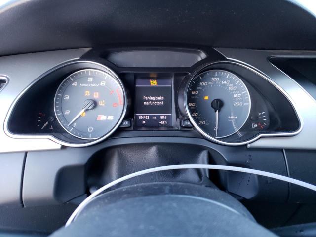 WAUVVAFR8AA027314 - 2010 AUDI S5 QUATTRO PRESTIGE CHARCOAL photo 9