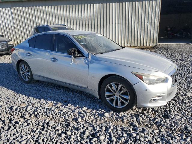 JN1BV7AR2EM695181 - 2014 INFINITI Q50 BASE Plata foto 4