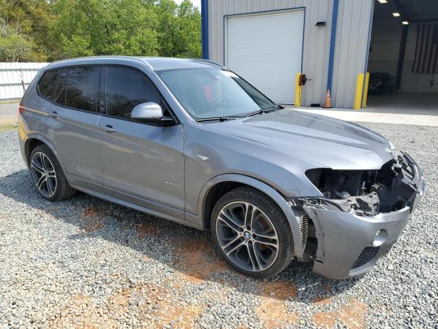 5UXWX9C5XG0D91123 - 2016 BMW X3 XDRIVE28I GRAY photo 4