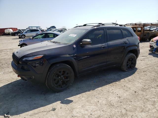 1C4PJMBB1GW227819 - 2016 JEEP CHEROKEE TRAILHAWK Mavi foto 1