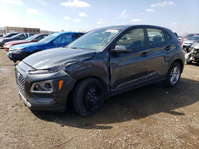 KM8K1CAA6JU177317 - 2018 HYUNDAI KONA SE GRAY photo 1