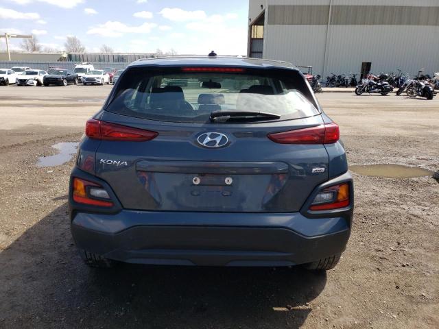 KM8K1CAA6JU177317 - 2018 HYUNDAI KONA SE GRAY photo 6