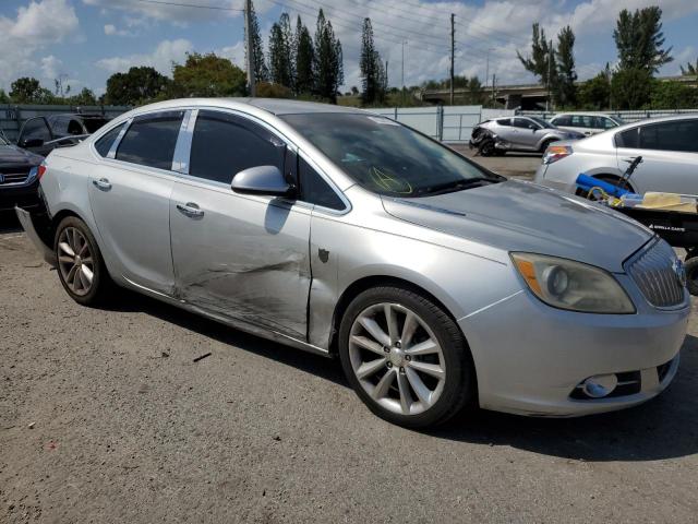 1G4PP5SK3C4141109 - 2012 BUICK VERANO SILVER photo 4