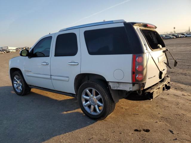 1GKFK63887J407016 - 2007 GMC YUKON DENALI WHITE photo 2