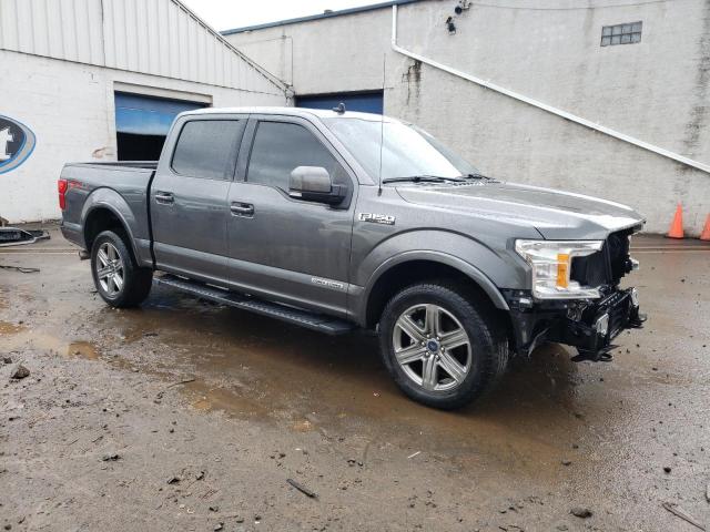 1FTFW1E1XKFA27304 - 2019 FORD F150 SUPERCREW CHARCOAL photo 4