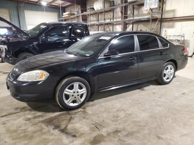 2G1WD5E34C1160799 - 2012 CHEVROLET IMPALA POLICE BLACK photo 1