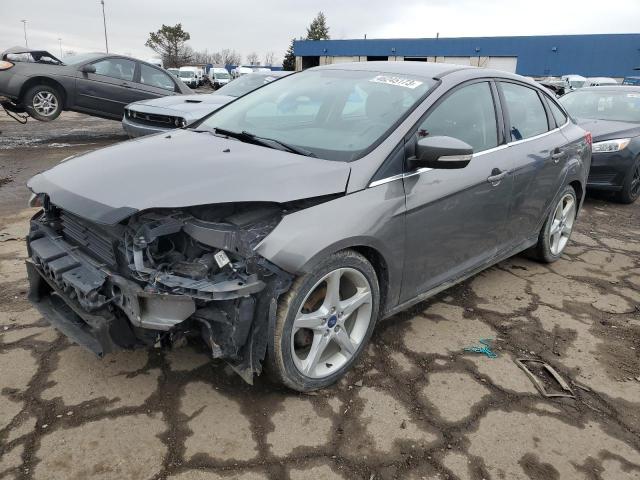 1FADP3J28DL361596 - 2013 FORD FOCUS TITANIUM GRAY photo 1