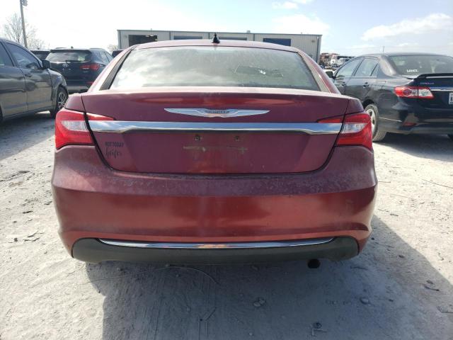 1C3CCBBB1CN129925 - 2012 CHRYSLER 200 TOURING MAROON photo 6