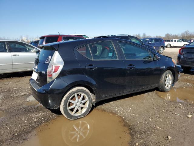 JTDKDTB32D1536499 - 2013 TOYOTA PRIUS C BLACK photo 3